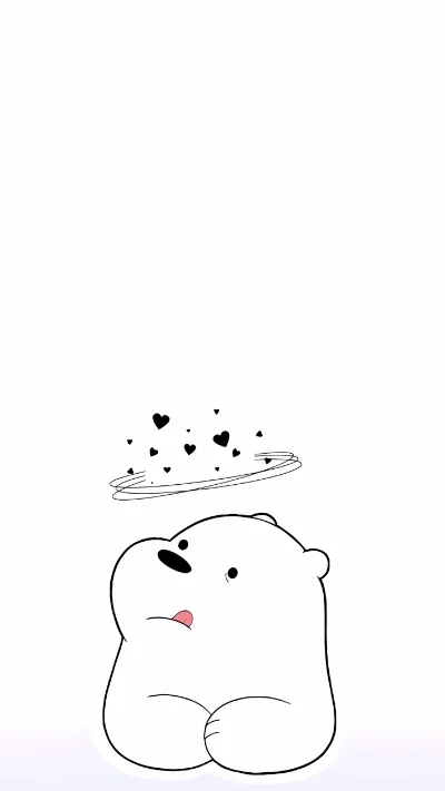 Hình nền trắng cute (2)