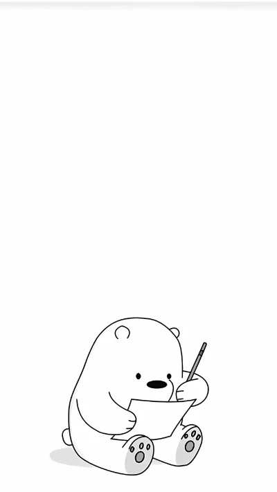 Hình nền trắng cute