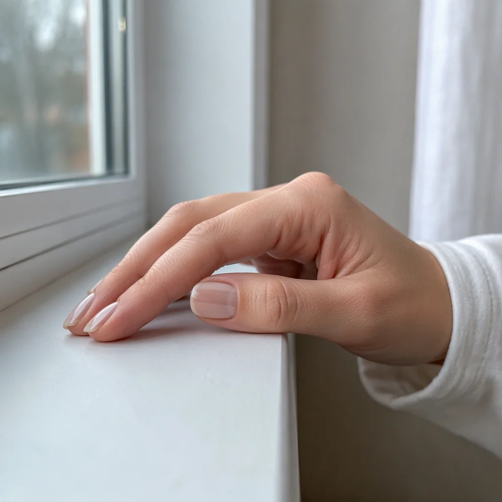 Mẫu mẫu nail đơn giản nhẹ nhàng thứ 47