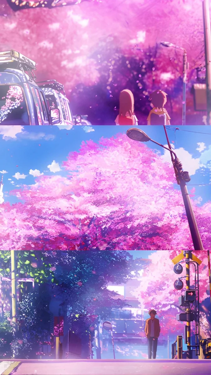 Hình ảnh hoa đào đẹp nhất cho smartphone anime