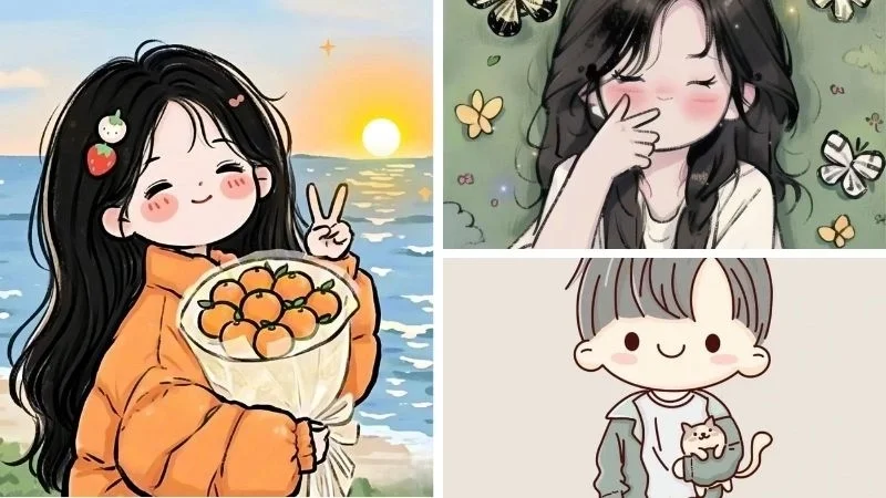 Bộ sưu tập hình chibi dễ vẽ dành cho người mới tập