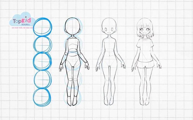Cách vẽ chibi đơn giản tại nhà – Hướng dẫn 5 bước vẽ
