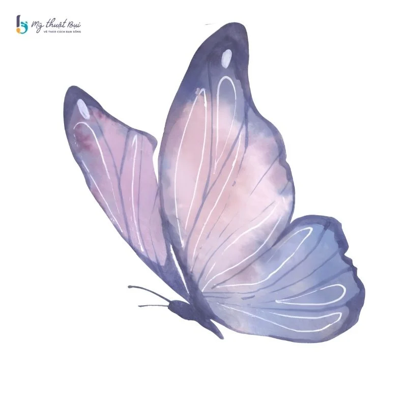 Hình vẽ con bướm đẹp (2)