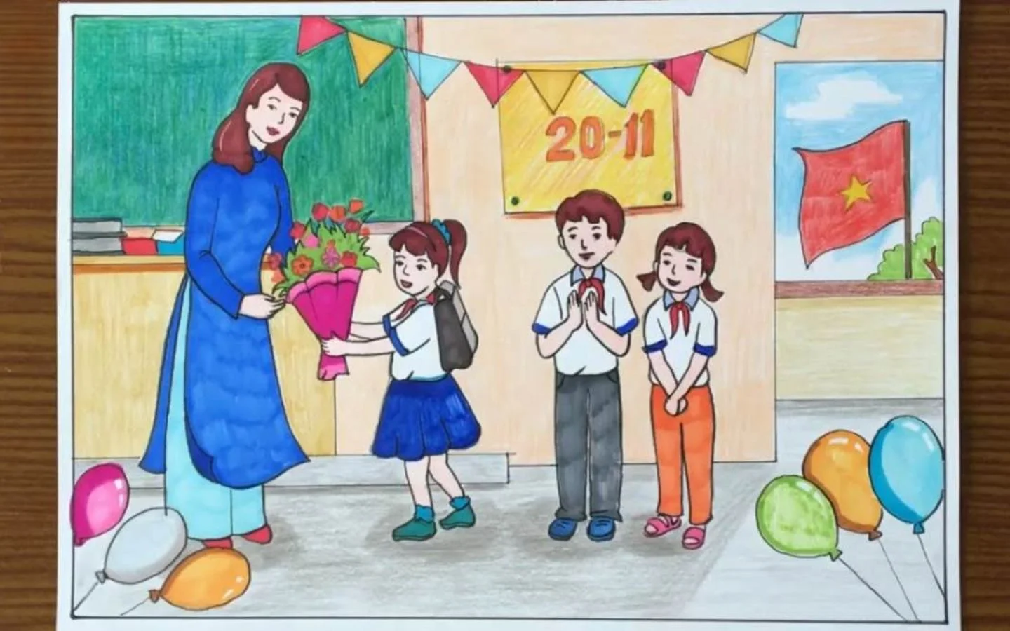 Kỷ niệm ngày 20/11 tươi đẹp