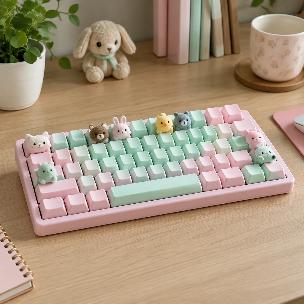 hình nền bàn phím đẹp cute — ảnh 9