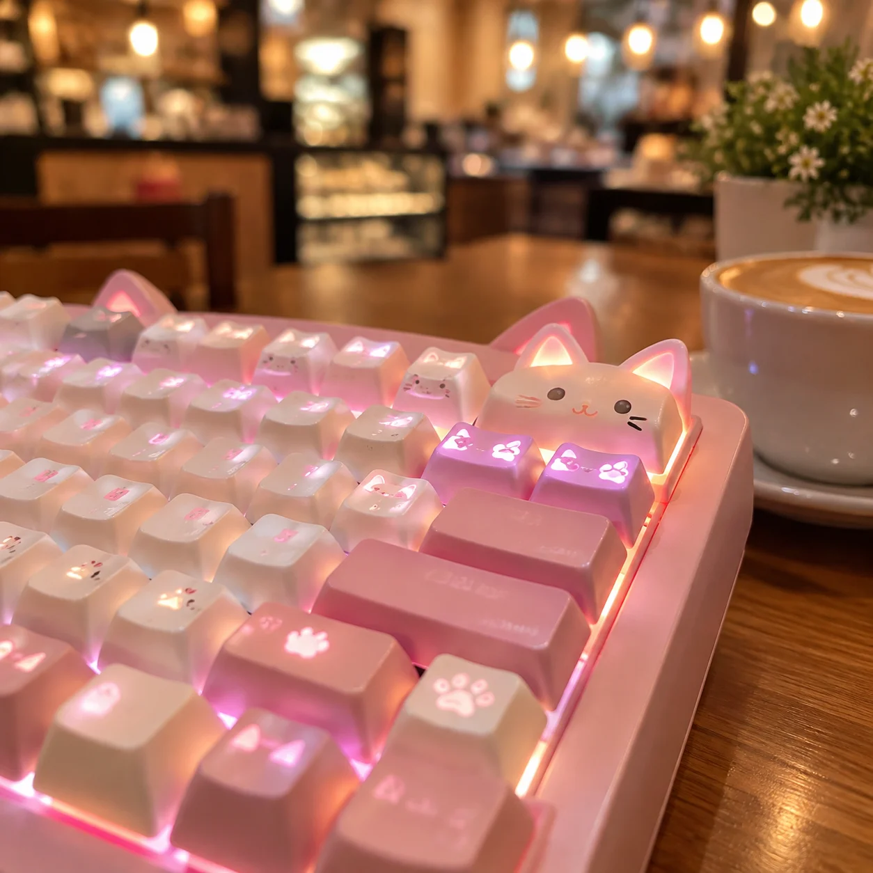 Ảnh 2 minh hoạ hình nền bàn phím đẹp cute