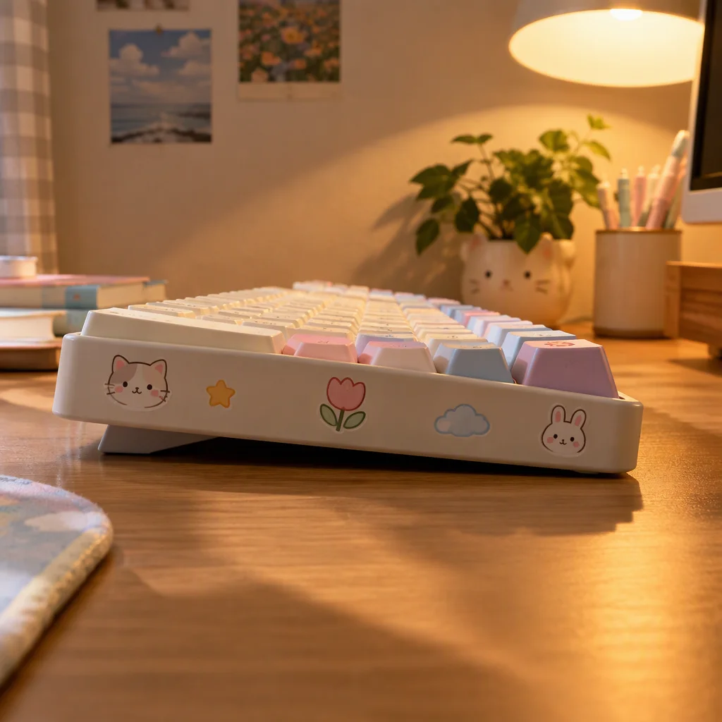 Bộ ảnh hình nền bàn phím đẹp cute, tấm 8