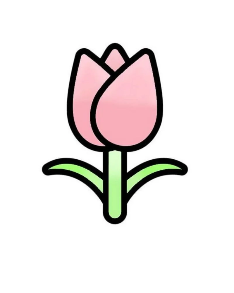 Tranh vẽ icon cute đơn giản