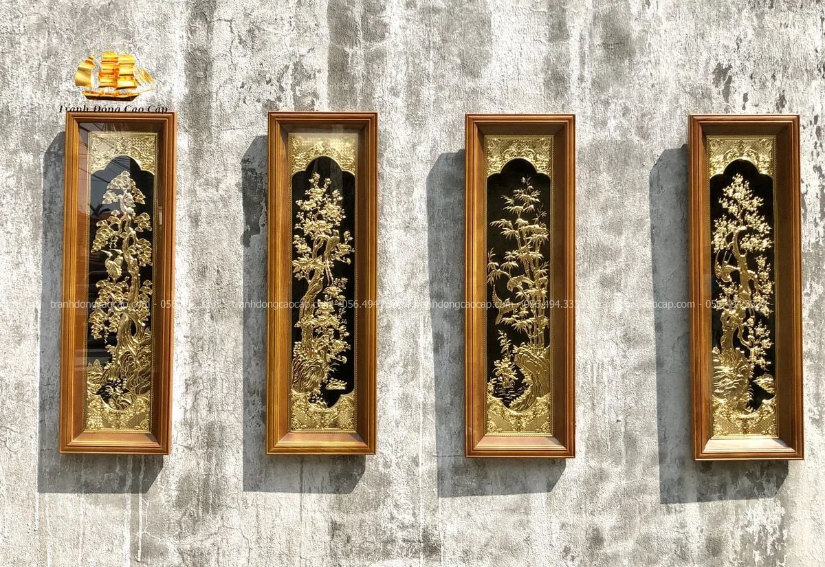 tranh tứ quý tùng cúc trúc mai có ý nghĩa gì (3)