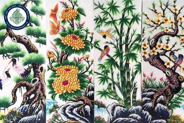 Tranh Tùng Cúc Trúc Mai và những lưu ý khi đặt trong nhà?