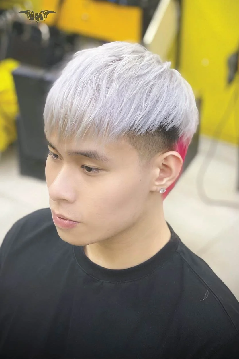 toc layer ngan nam nhuom mau sang