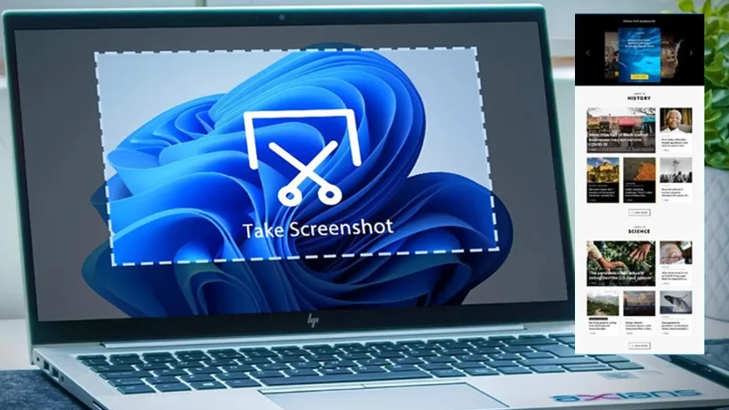 Cách chụp ảnh màn hình kéo dài trên máy tính Windows đơn giản, dễ làm