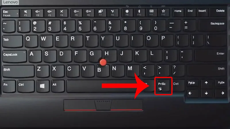 Phím tắt Print Screen chụp ảnh màn hình máy tính
