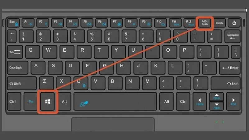 Hướng dẫn dùng phím tắt chụp ảnh màn hình máy tính Windows