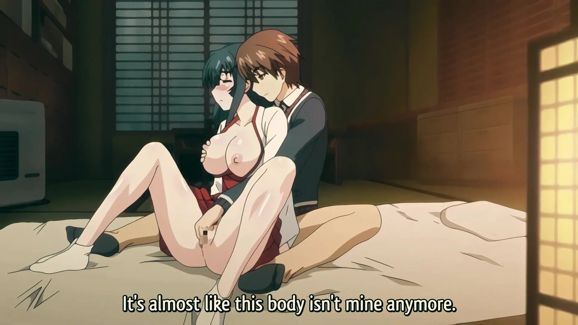 Busty anime girls enjoy getting roughly fucked by strong cock