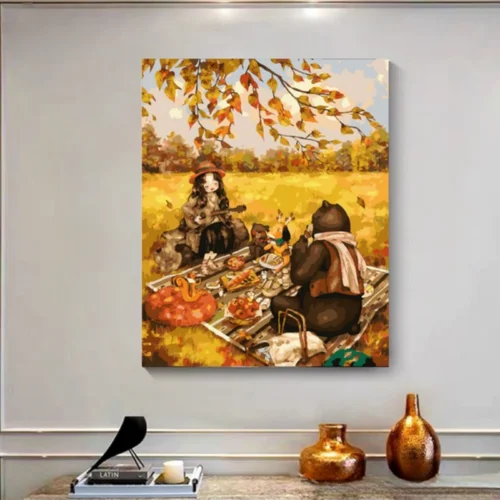 Tranh số hóa cô gái Aeppol